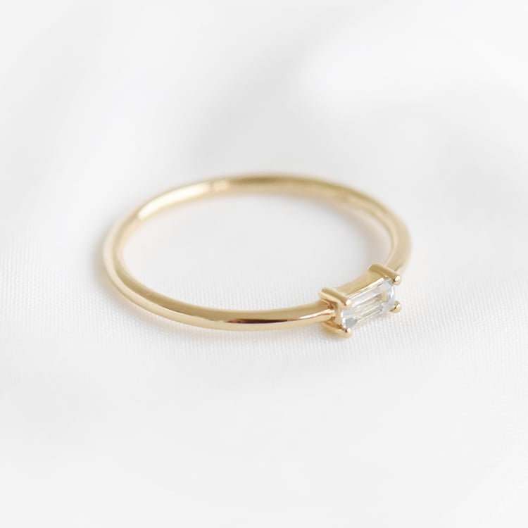 Minimalistický prsten 91189