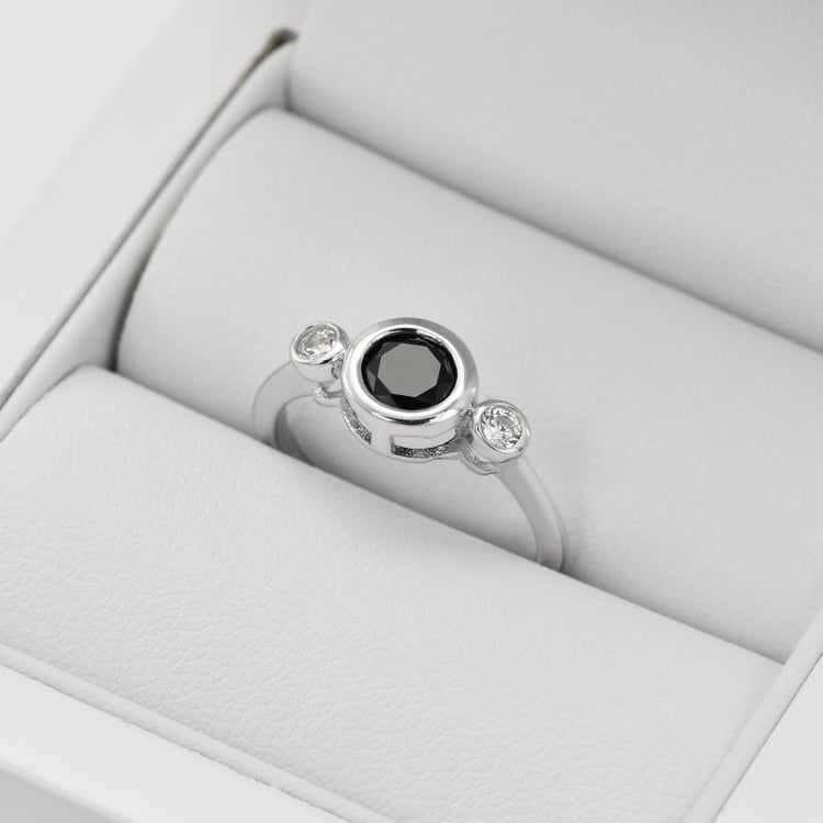 Prsten ze stříbra 26276