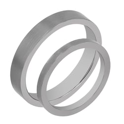 Titanové snubní prsteny Manuel