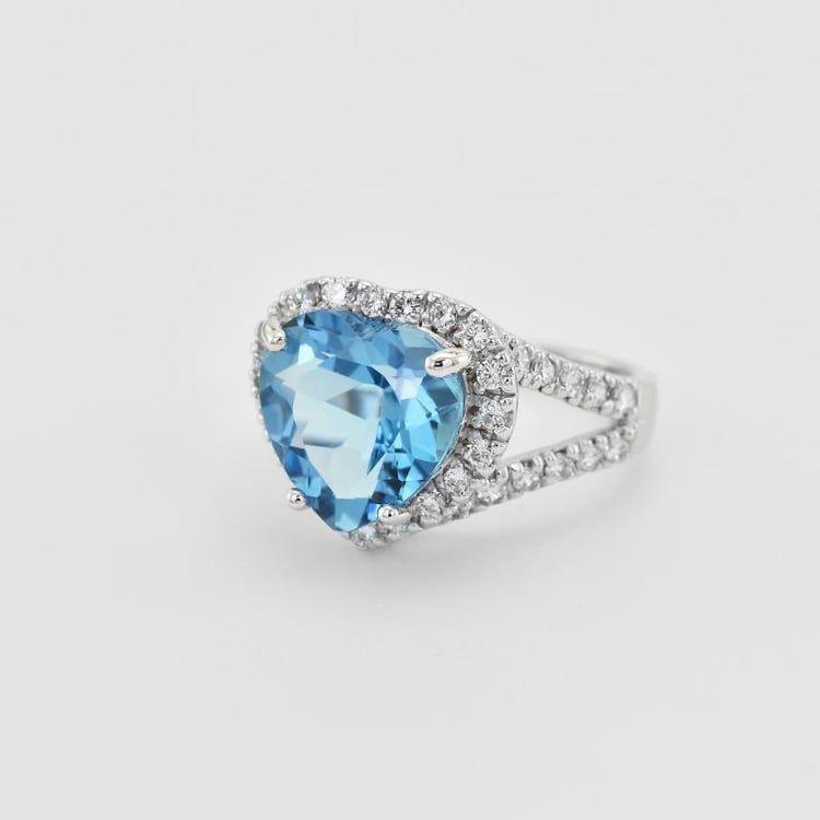 Srdce s topazem 27037