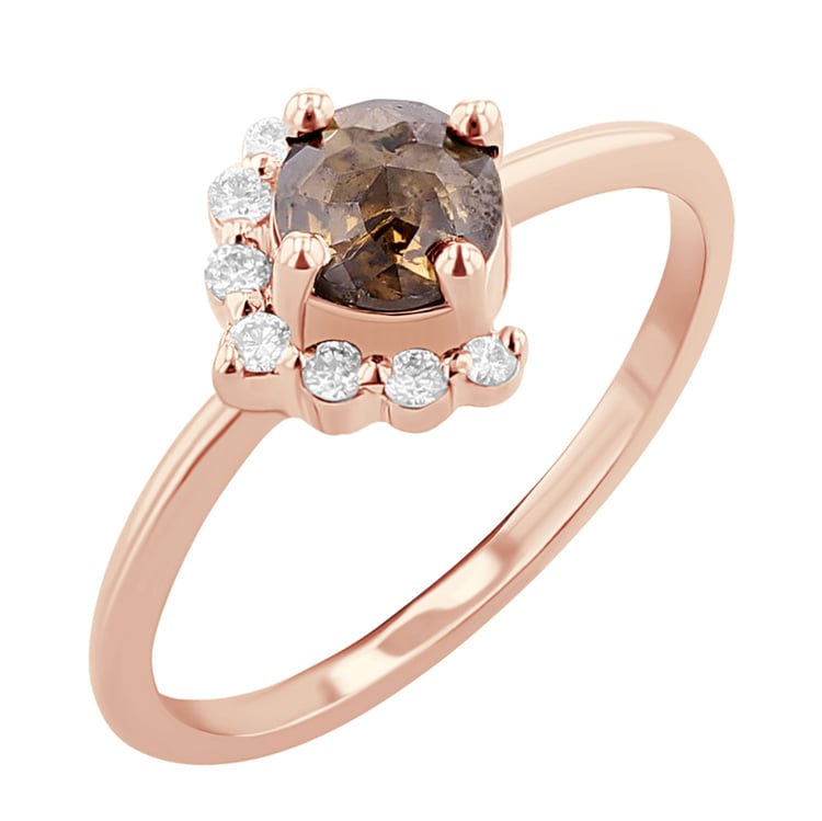 Prsten se salt and pepper diamantem Ammiel 117633