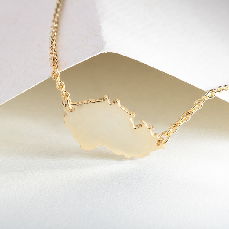 Zlatý či platinový náhrdelník Česká republika 147750