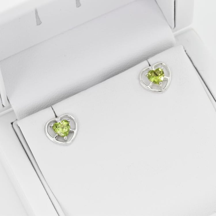 Olivínové náušnice 15540