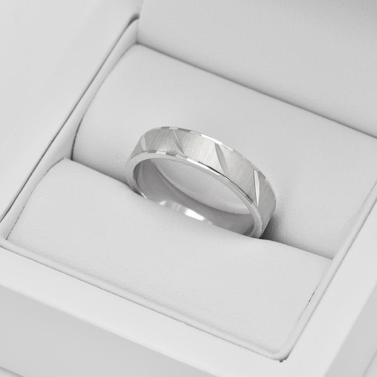 Snubní zlaté prsteny s vroubky 33706