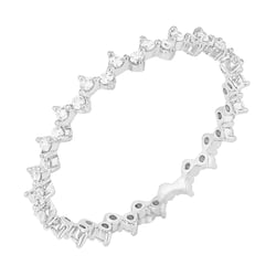 Eternity prsten s lab-grown diamanty Melanthios