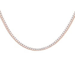 Zlatý tenisový náhrdelník s diamanty Hingis