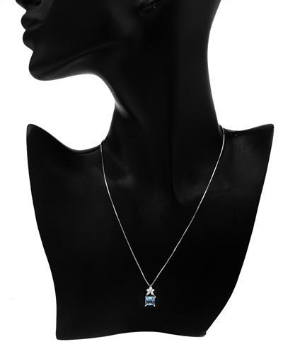 Akvamarínový náhrdelník 3862