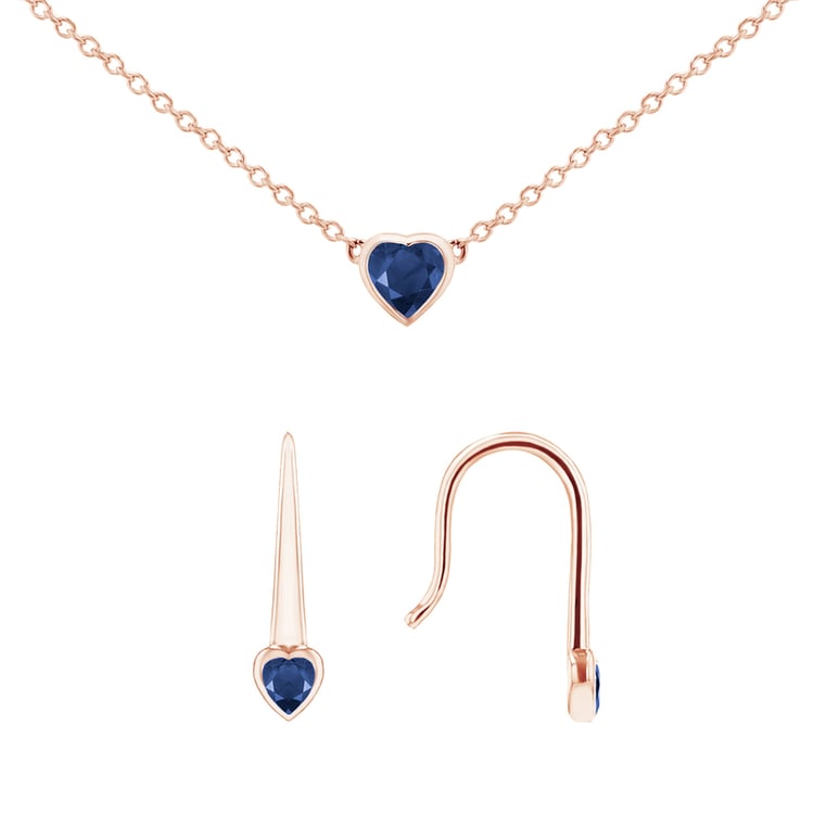 Safírová kolekce šperků Roshni 145759