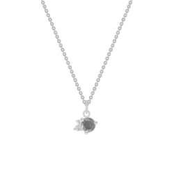 Zlatý přívěsek se salt and pepper diamantem Niria