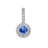 Elegantní přívěsek s modrým safírem a lab-grown diamanty Harvey