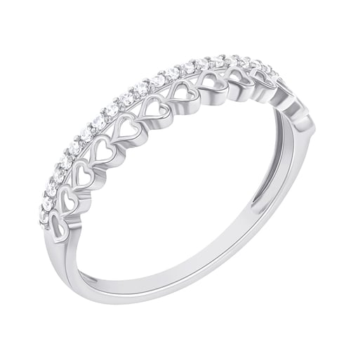 Romantický eternity prsten s diamanty Jaska