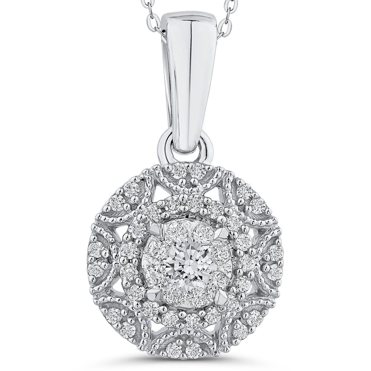 Luxusní diamantový přívěsek 51893