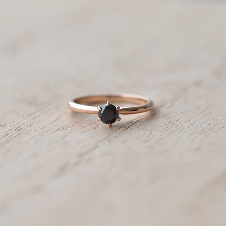 Zlatý zásnubní prsten 58195