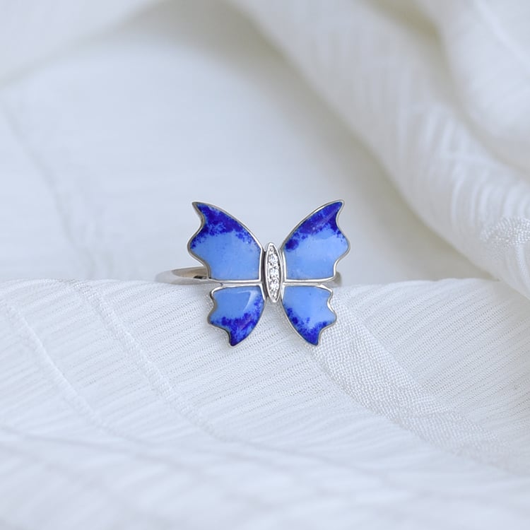 Stříbrný prsten 64093