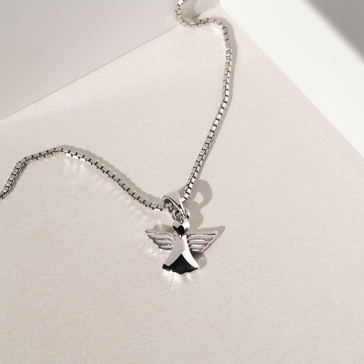 Stříbrný přívěsek anděl Michael 140148