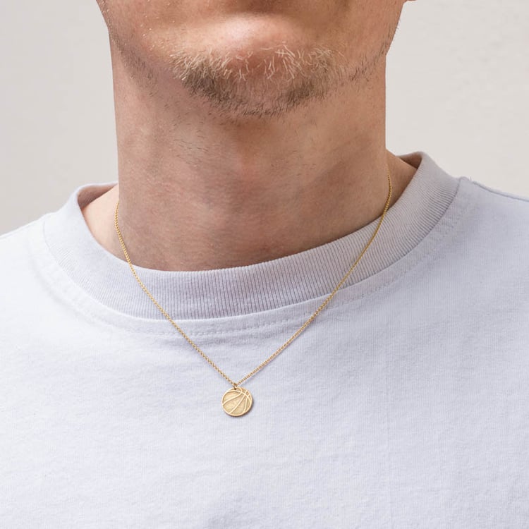 Přívěsek míč s gravírem dle vaší volby Basketball 123608