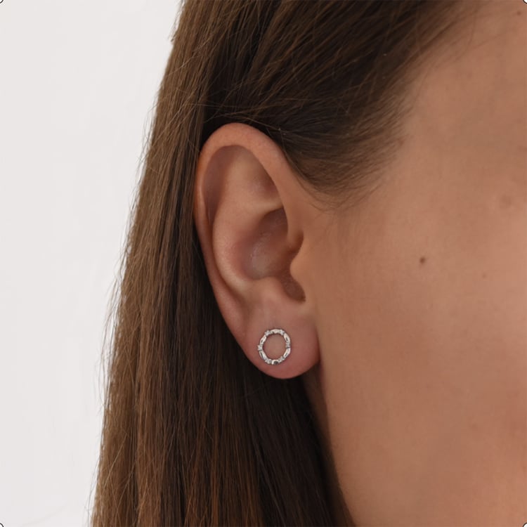 Náušnice s diamanty 64956