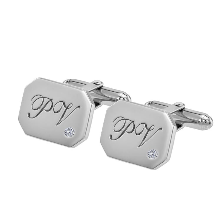 Stříbrné manžetové knoflíčky 69785