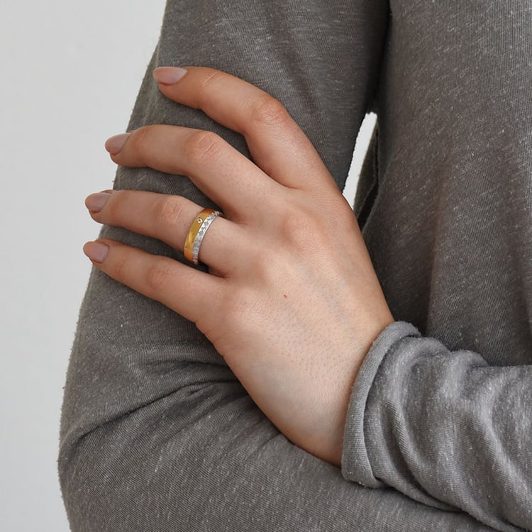 Dámský snubní prsten 77042