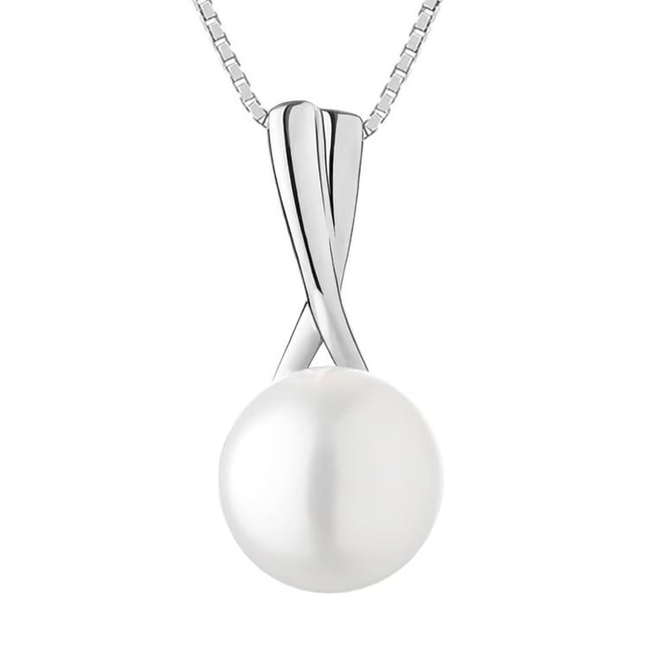 Perlový přívěsek ze stříbra Hylda 163874