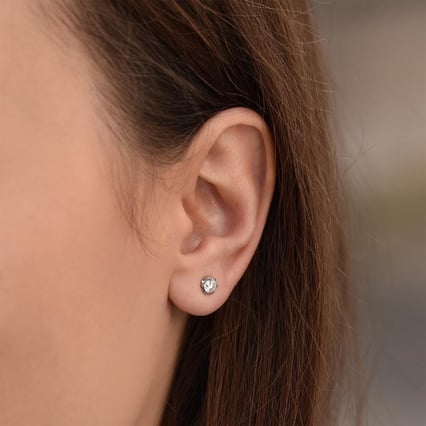 Napichovací náušnice s diamanty Heleri