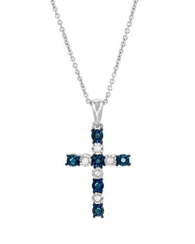 Kříž z modrých diamantu 