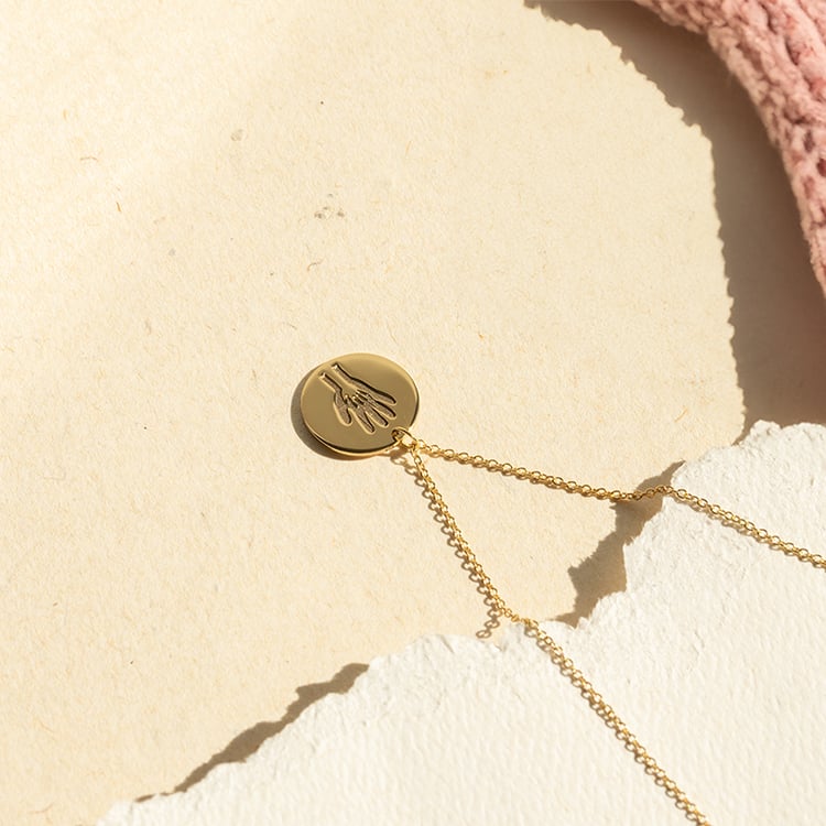 Přívěsek s gravírem rukou Mimi 138184