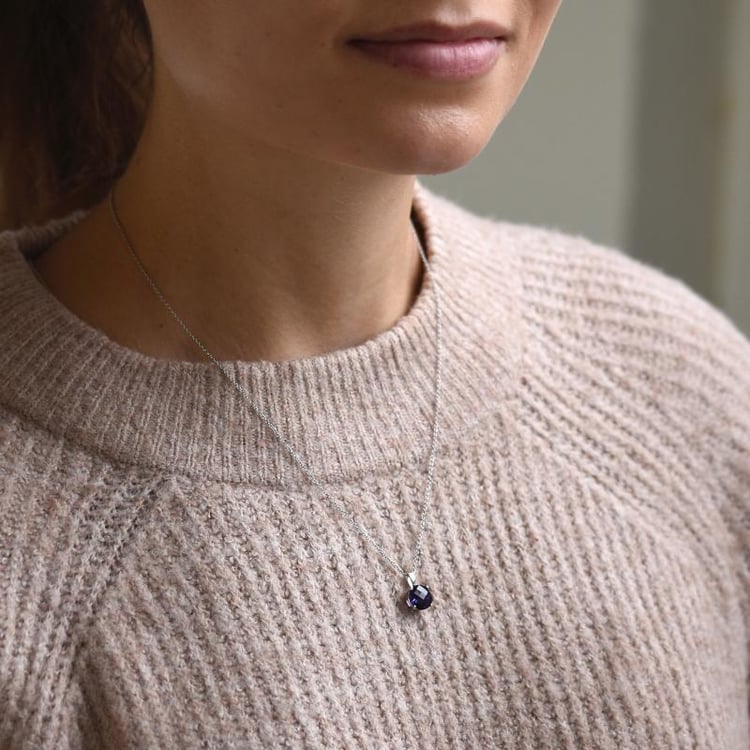 Náhrdelník s ametystem 51726