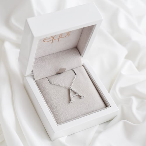Personalizovaný náhrdelník s diamanty Amira