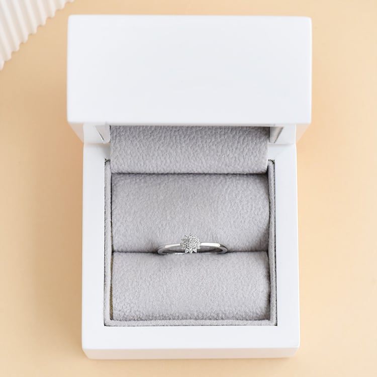 Prsten s lab-grown diamanty 96011