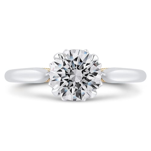 Zásnubní prsten s postranními lab-grown diamanty Libby