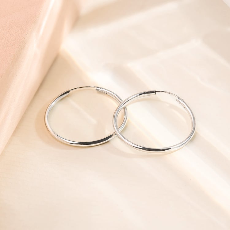 Zlaté kruhové náušnice Banks 153173