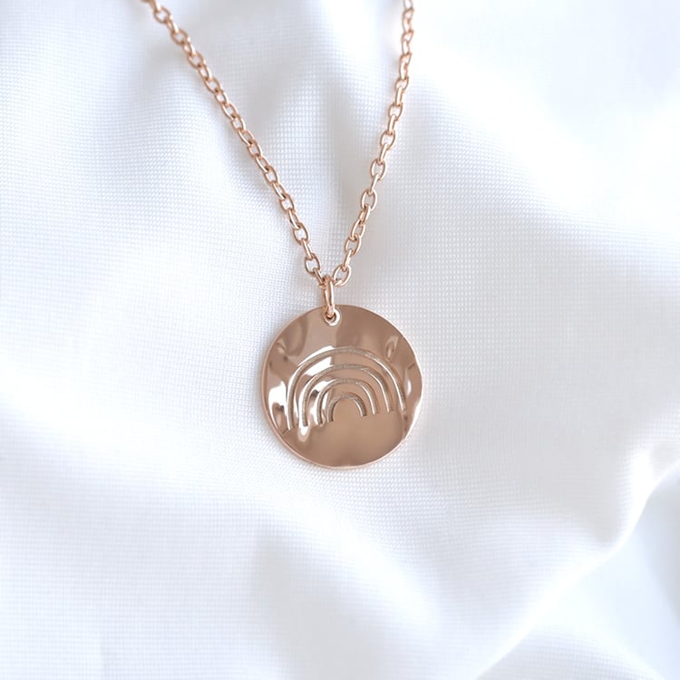 Stříbrný přívěsek s duhou Nicole 82080