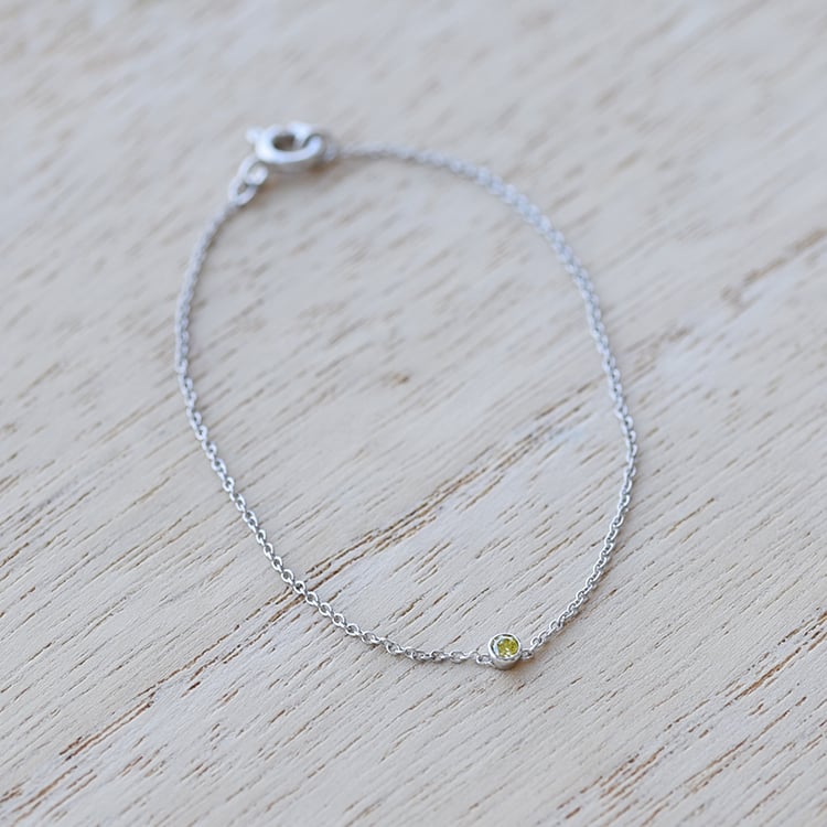 Zlatý minimalistický náramek 64574