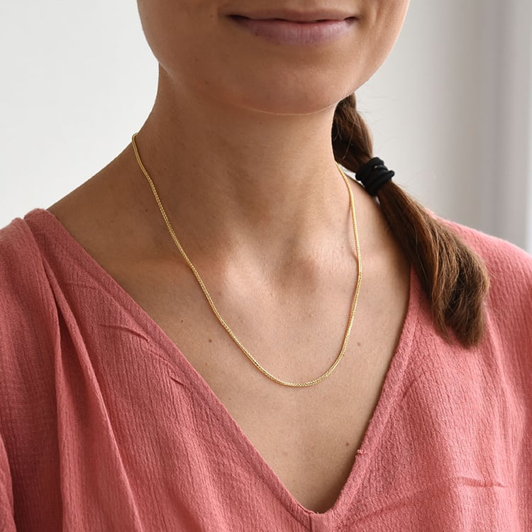 Spiga řetízek 45 cm se šířkou 1 mm 84524