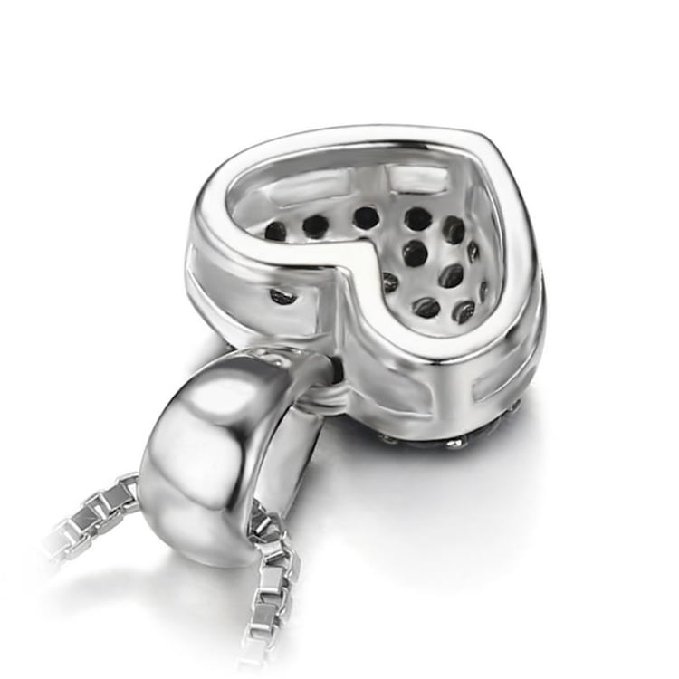 Stříbrný fashion náhrdelník se spinely 20613