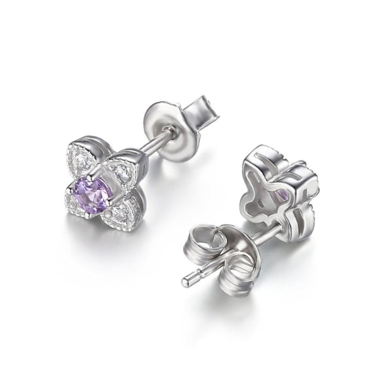 Roamantické stříbrné náušnice 24385