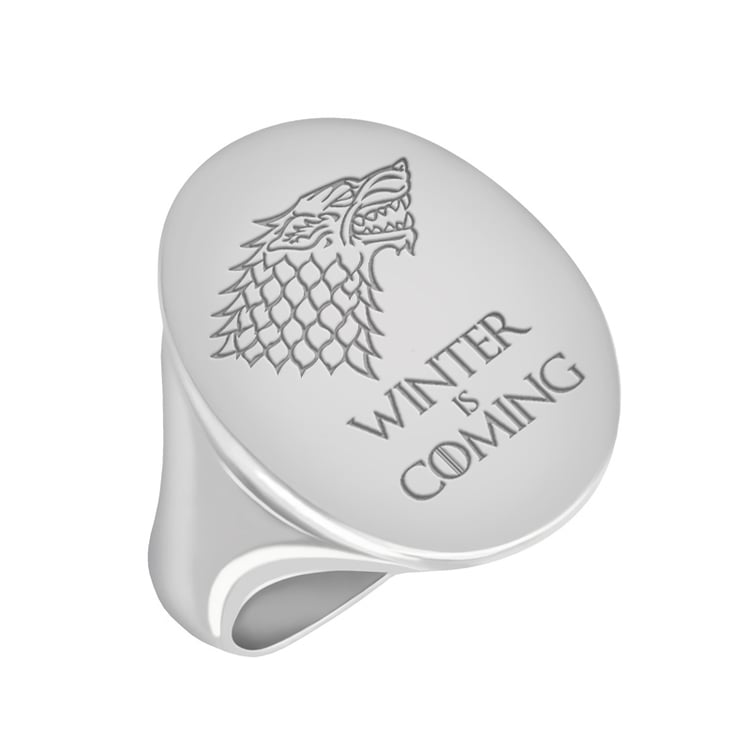 Prsten pro pány s laserovým gravírem 40657