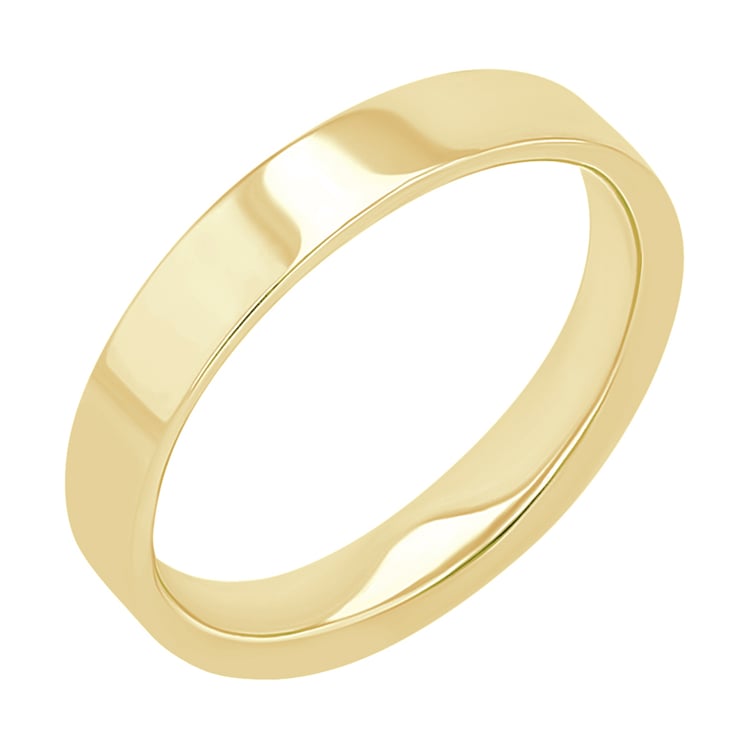 Zlatý eternity prsten s diamanty a pánský plochý Annelisa 159971