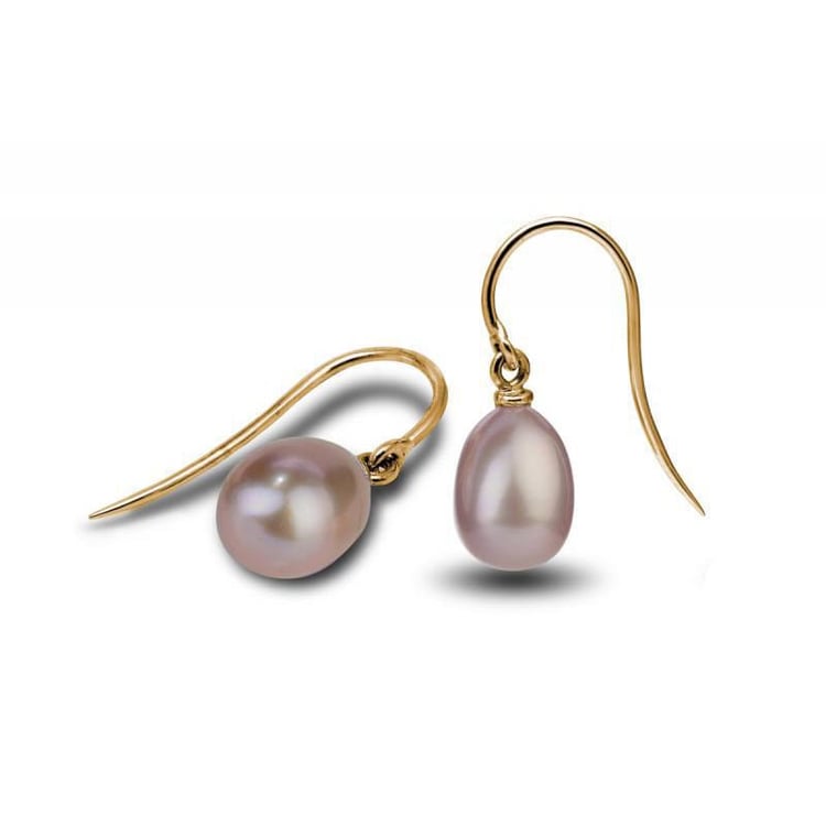 Něžné perlové náušnice 25077