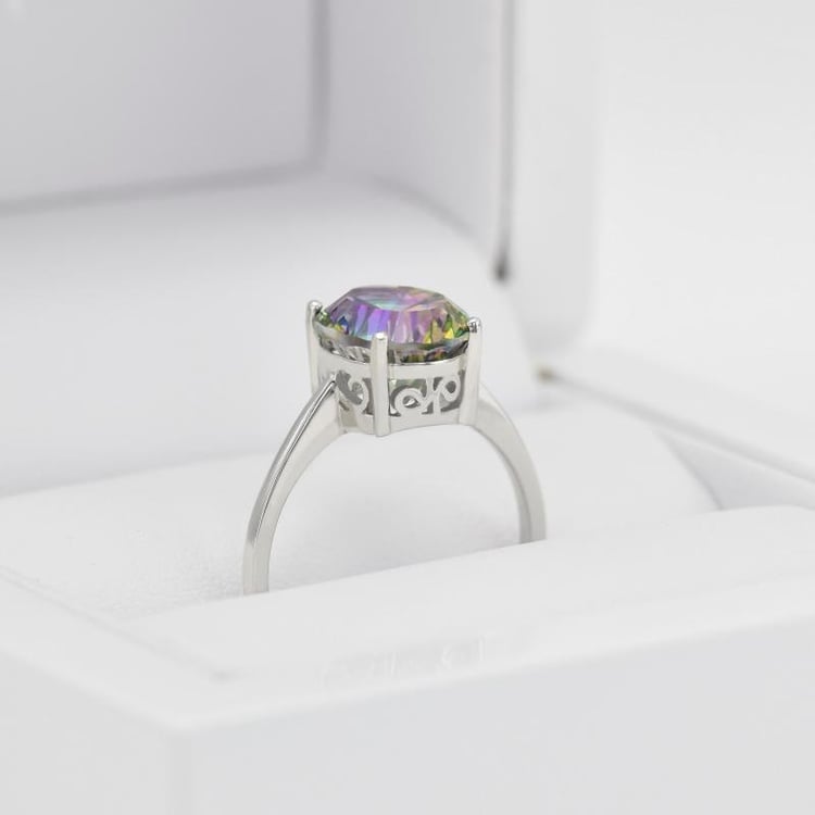 Topazový prsten ze stříbra 15493