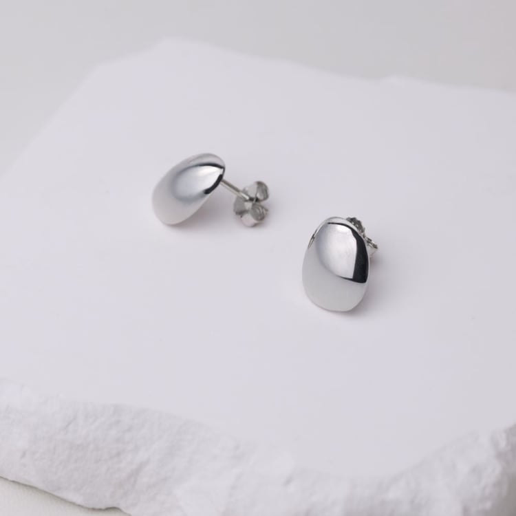 Stříbrné náušnice 164038