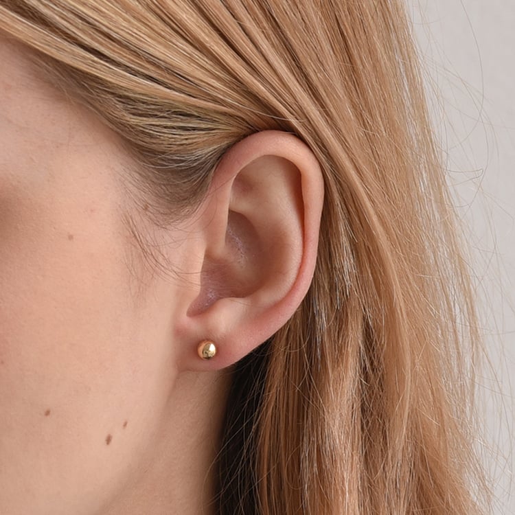 Zlatý set šperků s kuličkou 143435