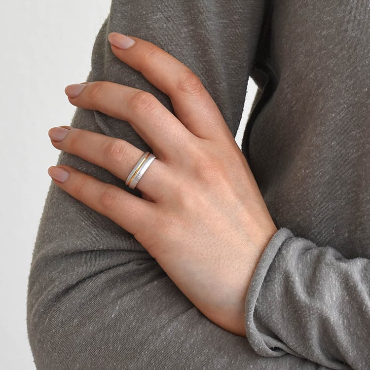 Dámský snubní prsten 77715