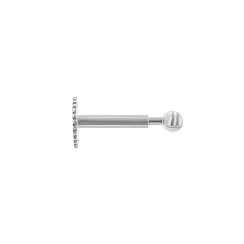 Zlatý labret piercing do ucha Izis