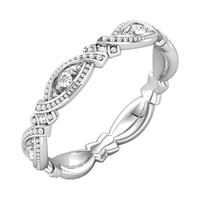 Vintage obroučka zdobená lab-grown diamanty Yash