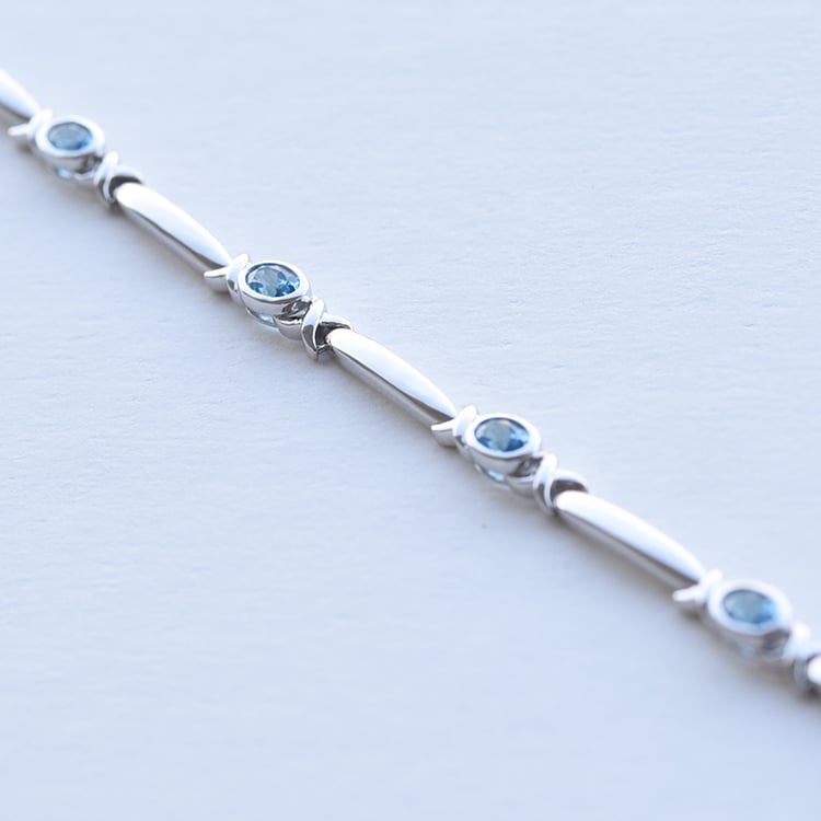 Náramek s topazem 74256