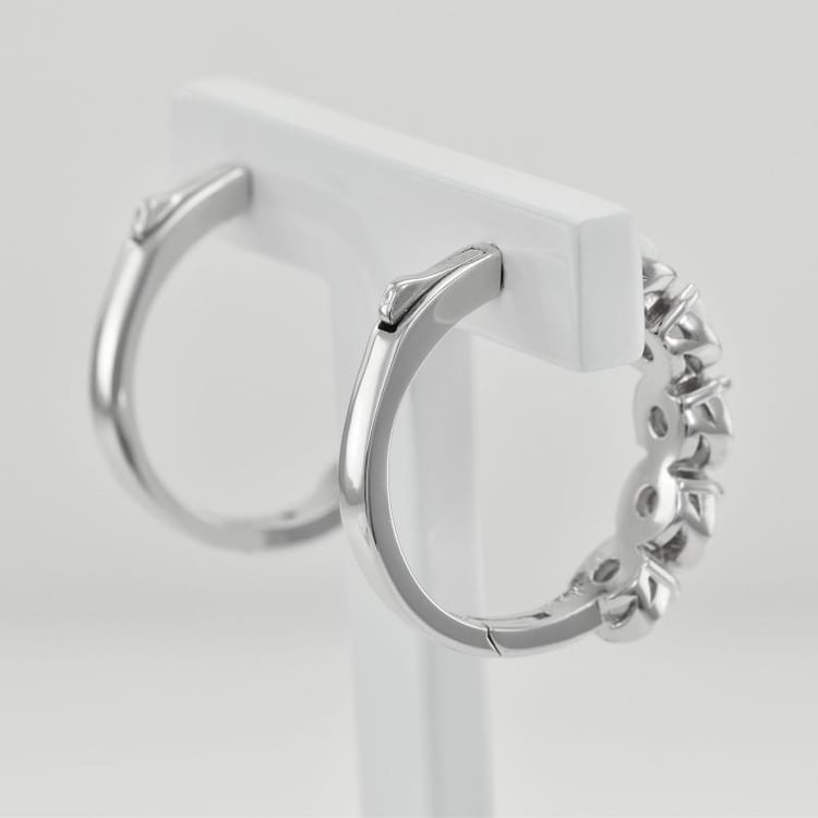 Náušnice ze stříbra 35751