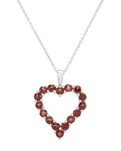 Stříbrný náhrdelník srdce