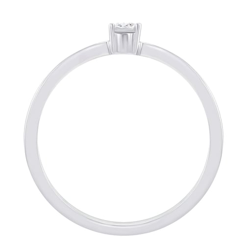 Elegantní zásnubní prsten s lab-grown diamantem Ximena